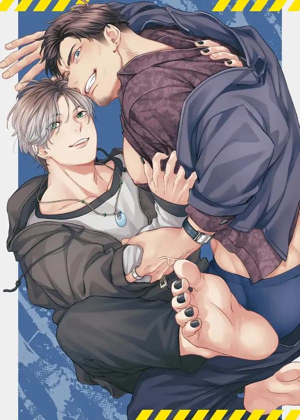 The Hottie's Drowning in the Sheets! manga cover