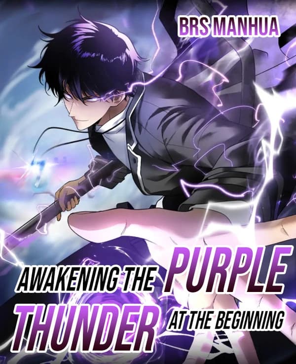 Awakening the Purple Thunder at the Beginning manga cover