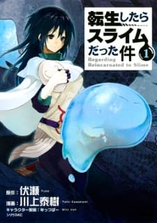 Tensei shitara Slime Datta Ken manga cover