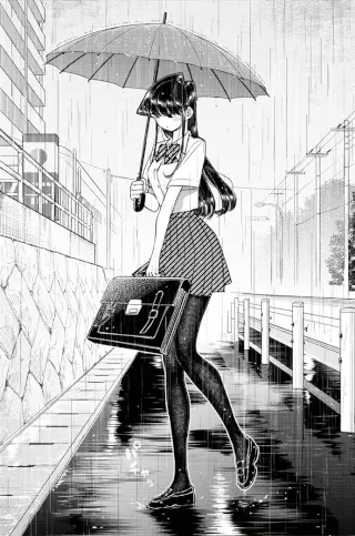 Komi-san wa Komyushou Desu manga cover