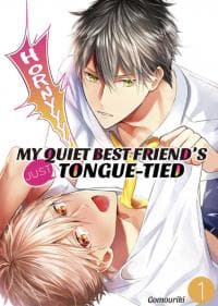 My Quiet Best Friend's Just Tongue-Tied manga cover