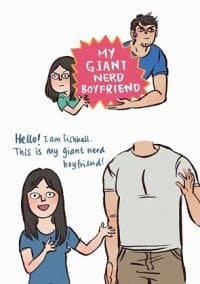 My Giant Nerd Boyfriend manga cover