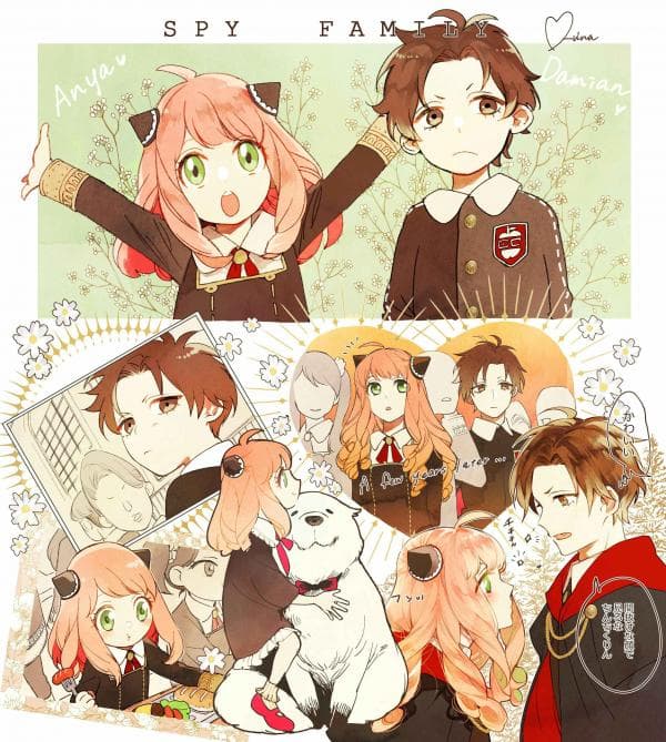 Spy x Family - Anya and Damian (Doujinshi) manga cover