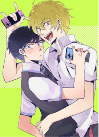 the delinquent and the socially awkward gamer manga cover