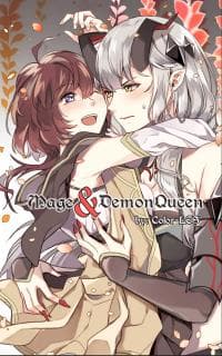 Mage & Demon Queen manga cover