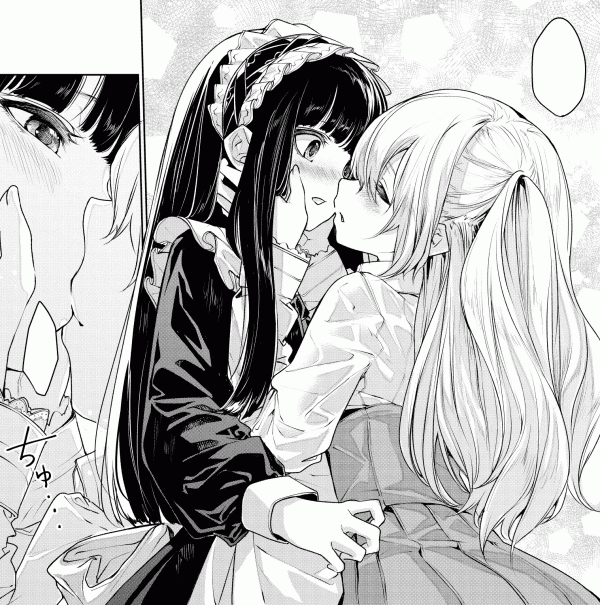 The Hidden Love of the Young Mistress and her Maid manga cover