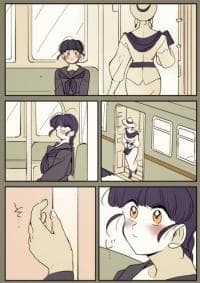 The Female Student and the Woman on the Same Bus manga cover
