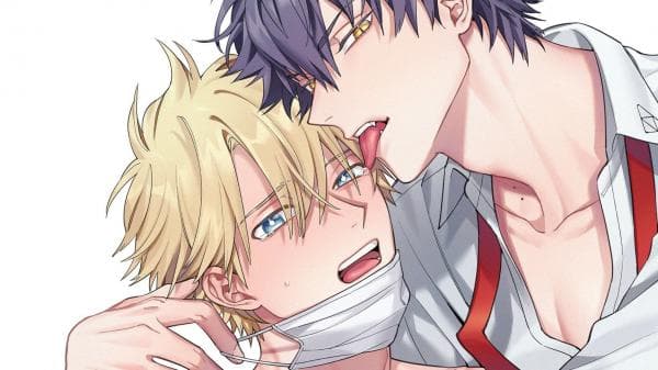 A Kiss That Bites A Barking Face manga cover