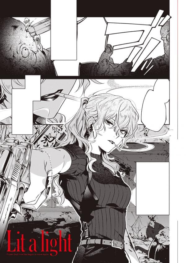 Lit a Light manga cover