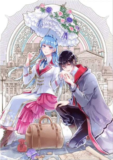 Heroine Fuzai no Akuyaku Reijou wa Konyakuhaki Shite Wanko-Kei Juusha to Toubou Suru manga cover