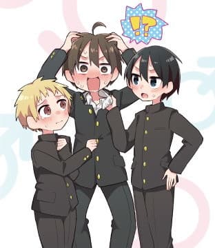 Puberty, an All Boys School!? and Nakano-kun manga cover