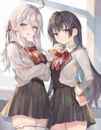 Alya, Who Sits Next to Me, Sometimes Whispers Sweet Nothings in Russian manga cover