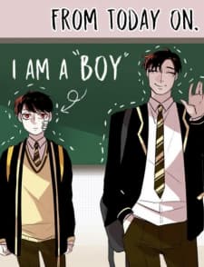 From Today On, I'm A Boy manga cover