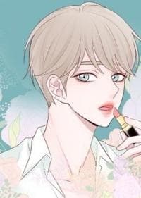 Boy's lipstick manga cover