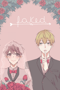 Faked manga cover