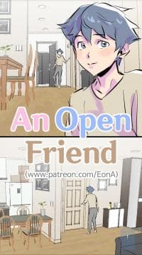 An open friend manga cover