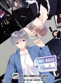 My Boss is a Goddess manga cover