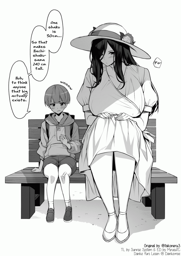 Hachishaku-sama manga cover