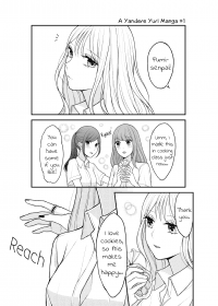 Yandere GL story manga cover