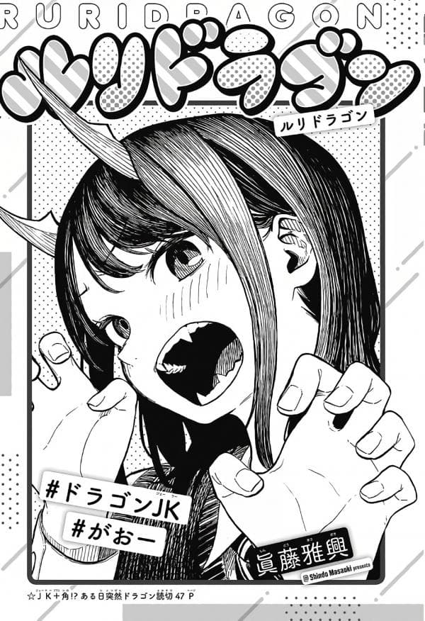Ruri Dragon manga cover