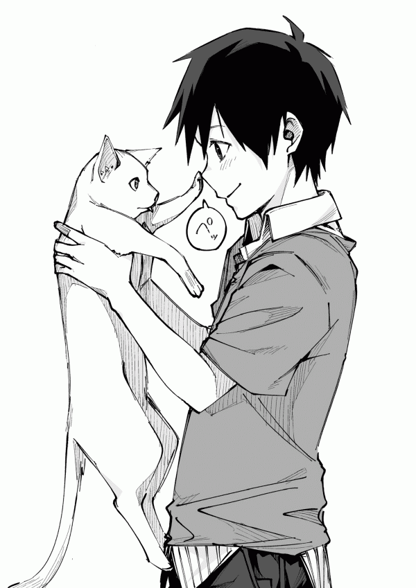 A Monster in Cat's Clothing manga cover