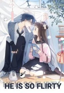 He Is So Flirty manga cover