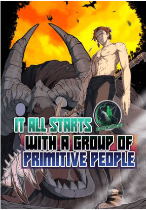 It All Starts With A Group Of Primitive People manga cover