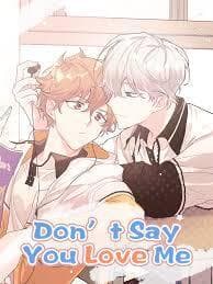 Don't say that you love me manga cover