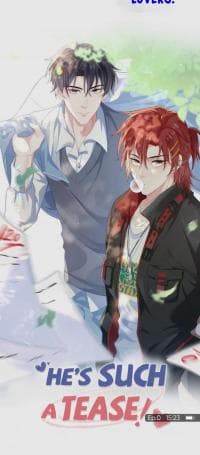 He's Such A Tease manga cover