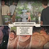 Junho's unique experience manga cover
