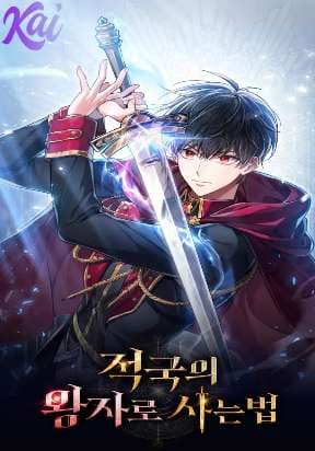 Reborn as the Enemy Prince manga cover