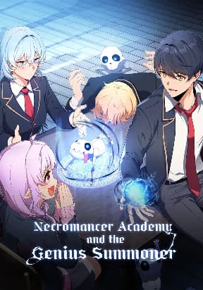 Necromancer Academy and the Genius Summoner manga cover