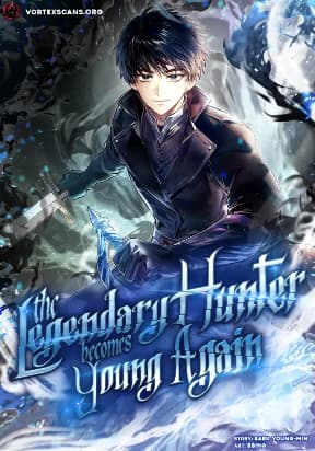 The legendary hunter becomes young again manga cover
