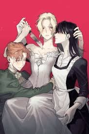 Lady Black is depressed manga cover