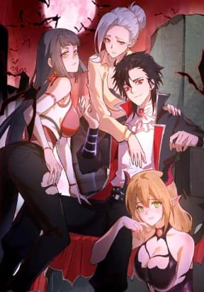 I Rely on My Harem to Conquer the World manga cover