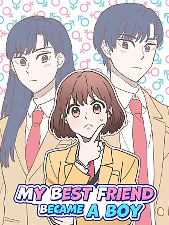 My Best Friend Became a Boy manga cover